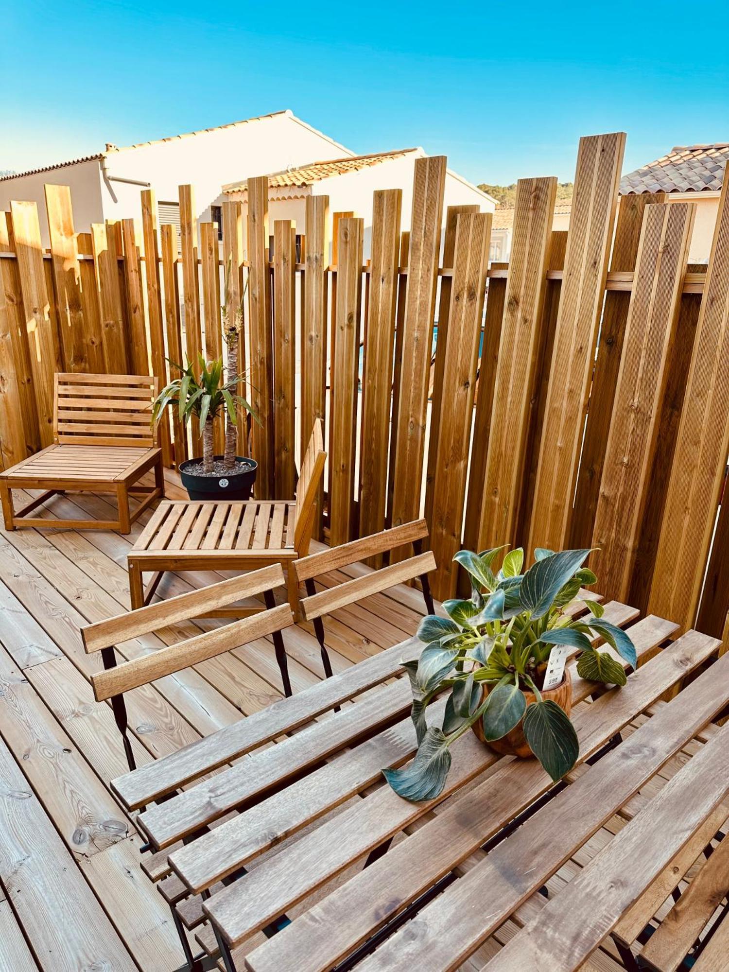 Appartement Maison Ensoleillee Sur-equipee Avec Terrasse Et Parking Saint-Victor-la-Coste
