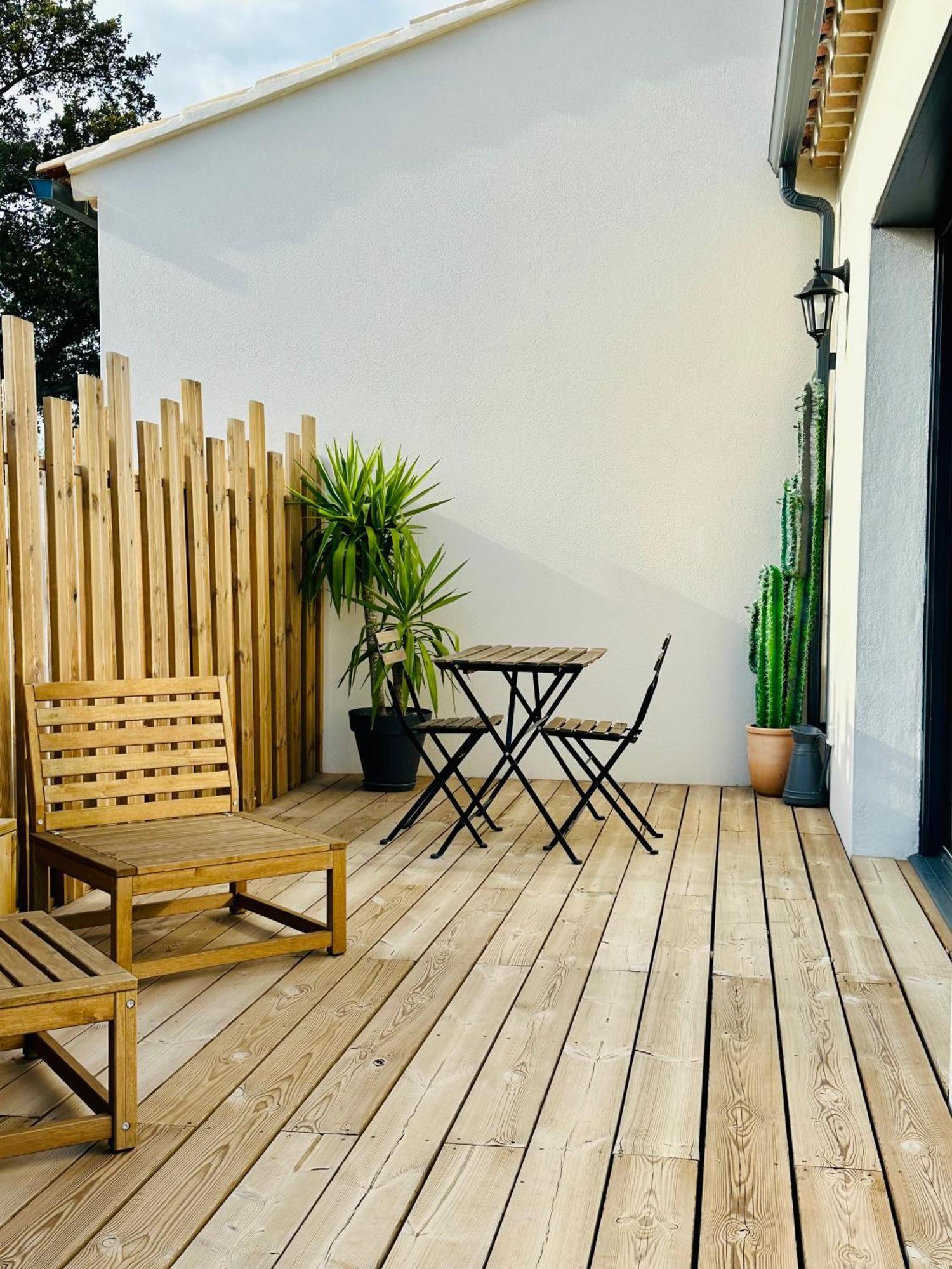 T2 Privé: Luminous New With Terrace, Garden, And Parking Saint-Victor-la-Coste